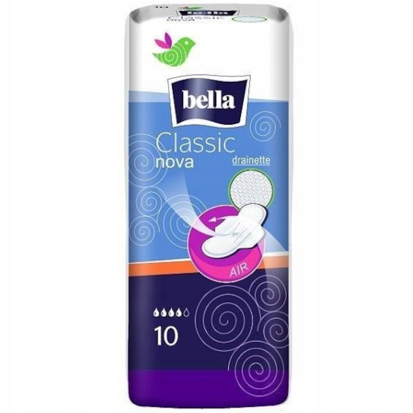 

Bella Podpaski Classic Nova ze skrzydełkami 10szt