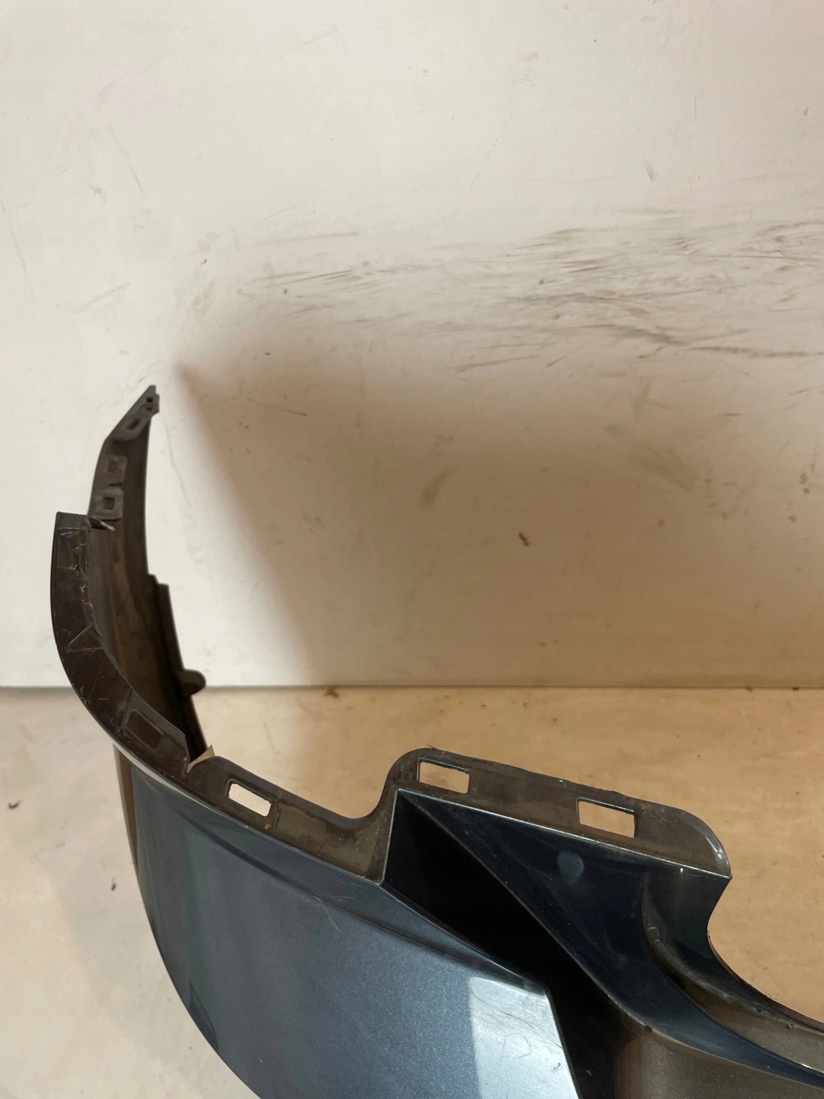 complete bumper rear part rear Seat Ibiza V 6F0 FR PDC grey