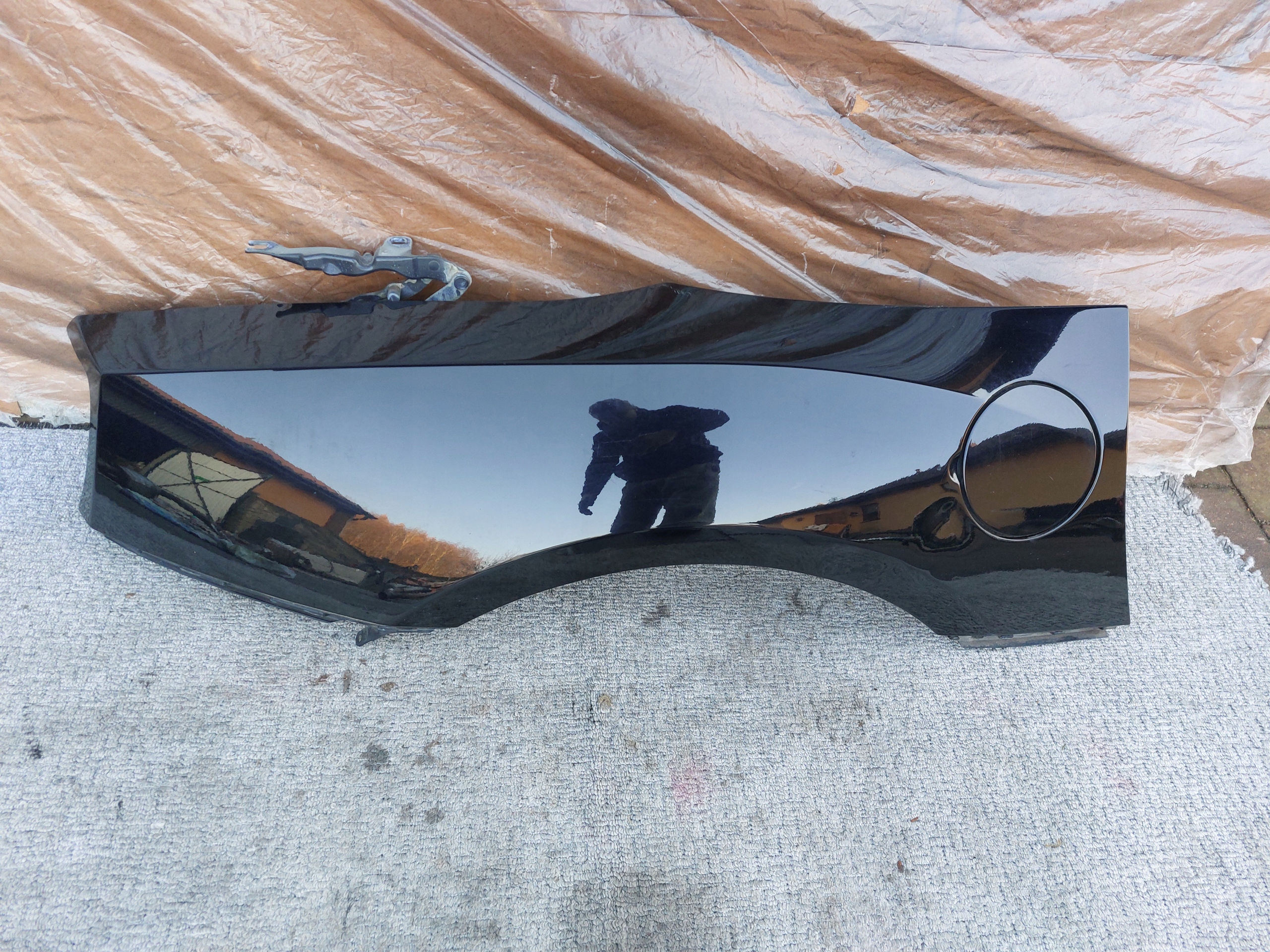 parafango Destra posteriore BMW Z4 E85 07r nero 668