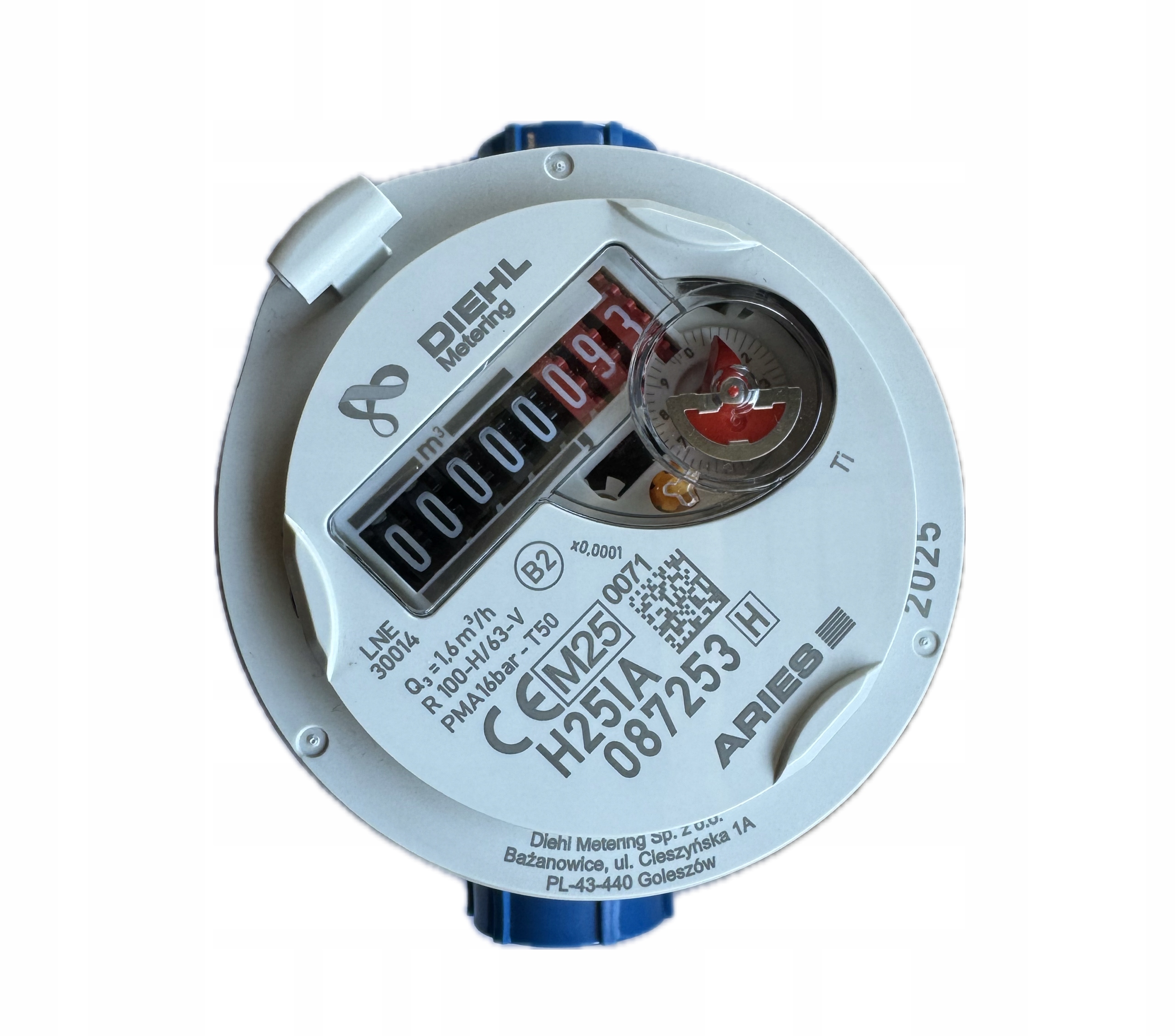 Vodomer 1/2 Studená Voda Aries Diehl Metering