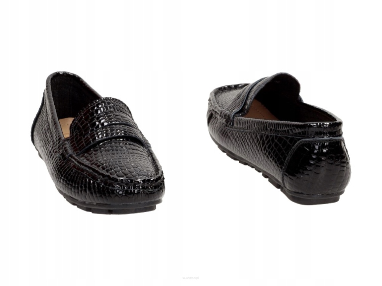 Czarne mokasyny damskie Filippo Dp2139/21 r37 Płeć kobieta