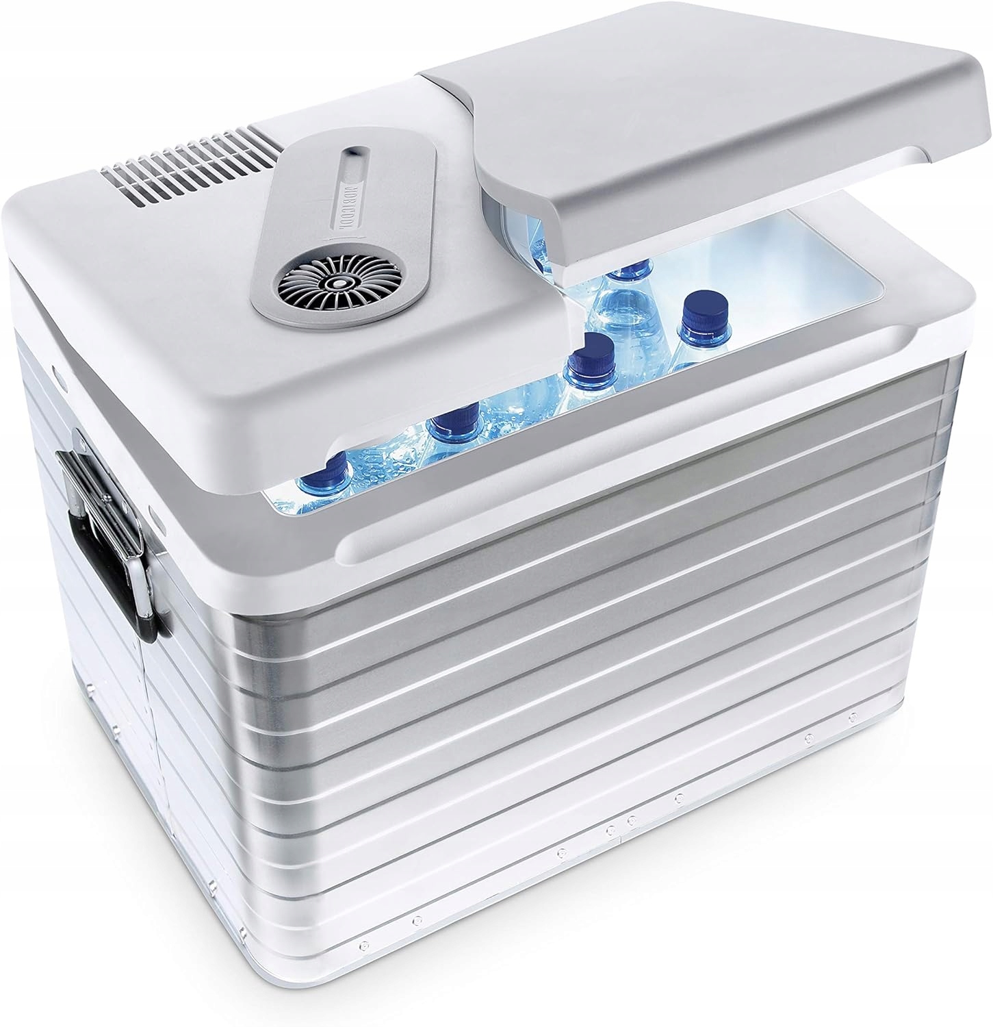 Turistická Termoelektrická Chladnička 39L 12V 230V Hliníková
