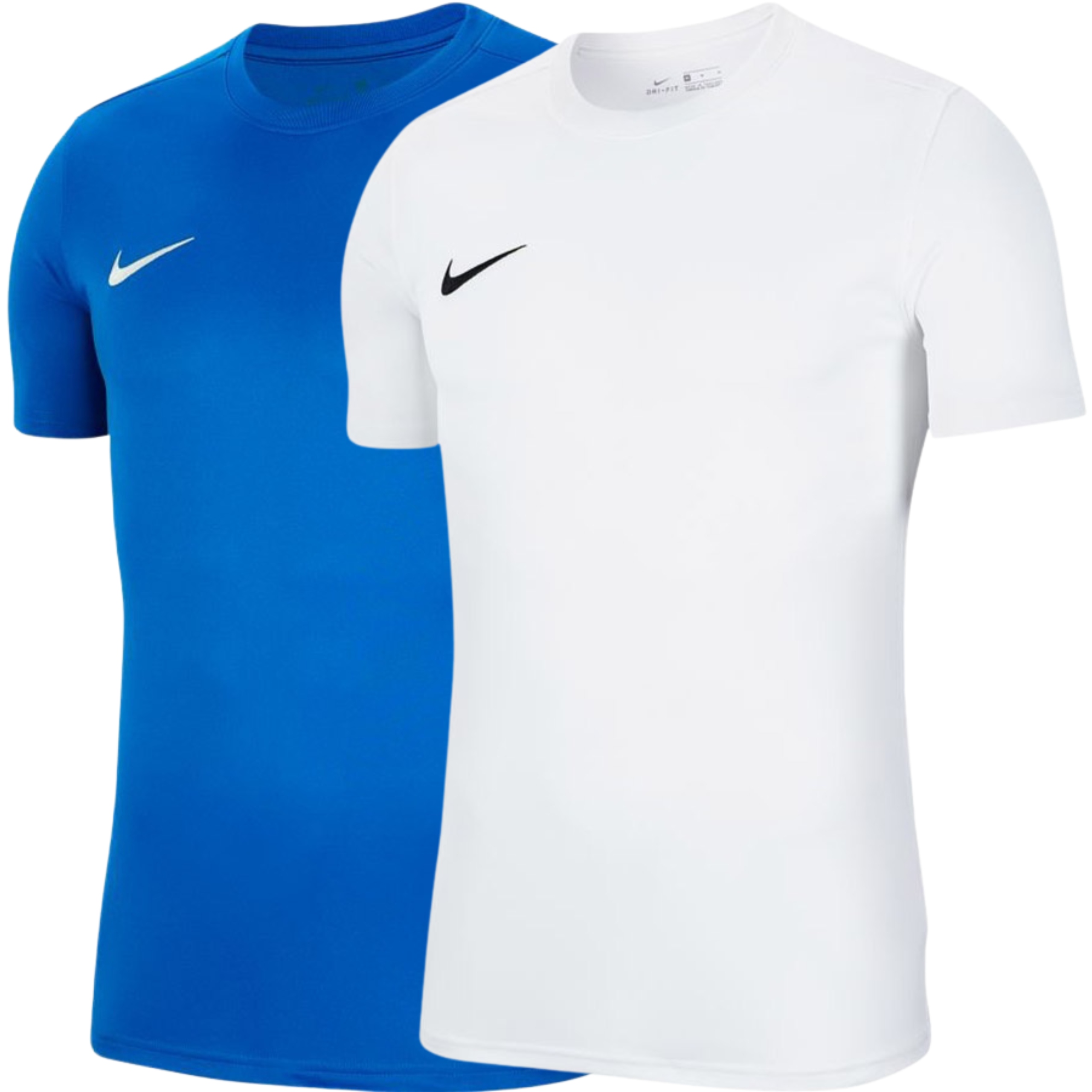 Nike Koszulka Męska T-shirt Zestaw Niebieska Biała L