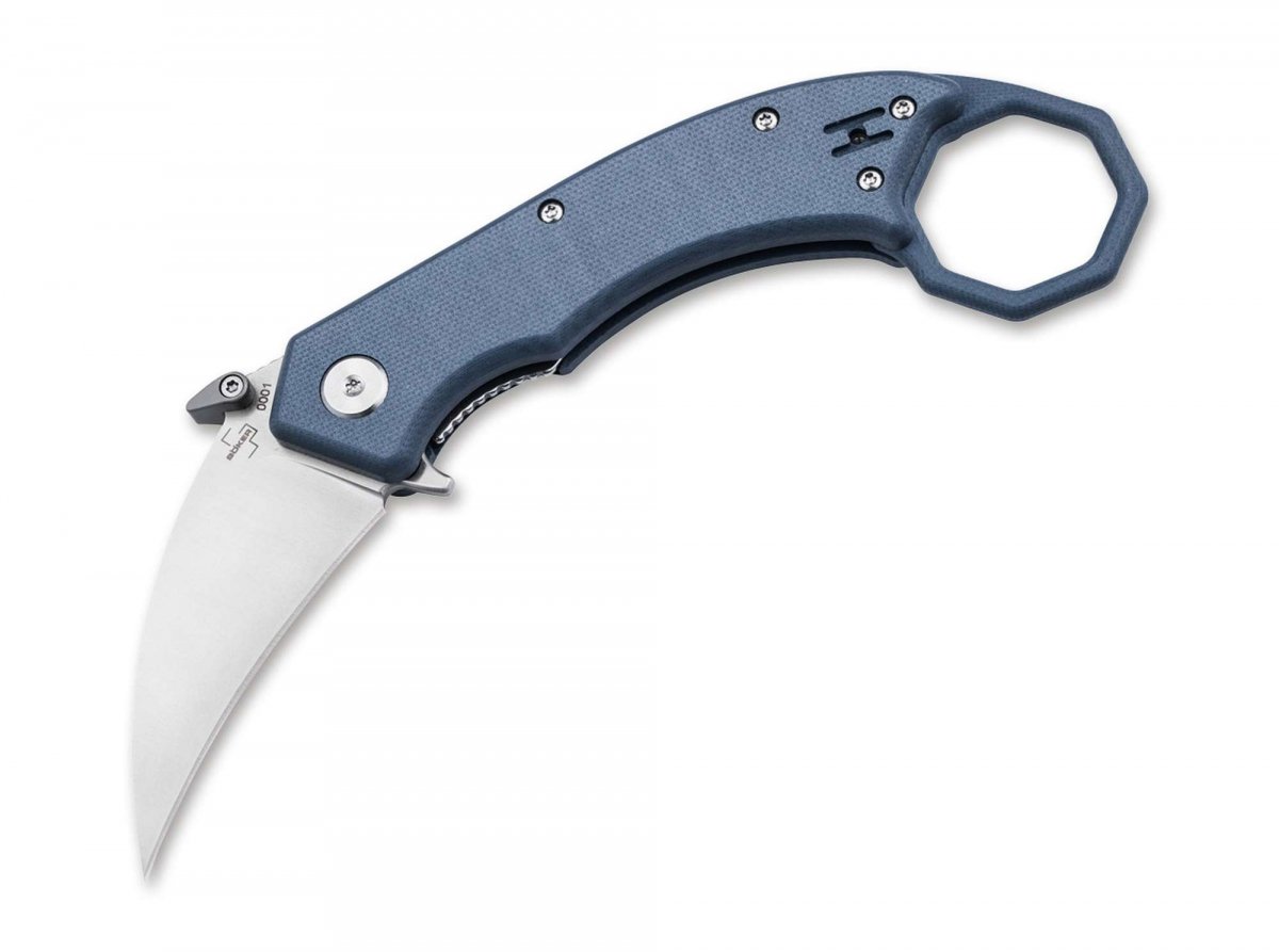 Nůž Böker Plus Hel Karambit Modro-šedý