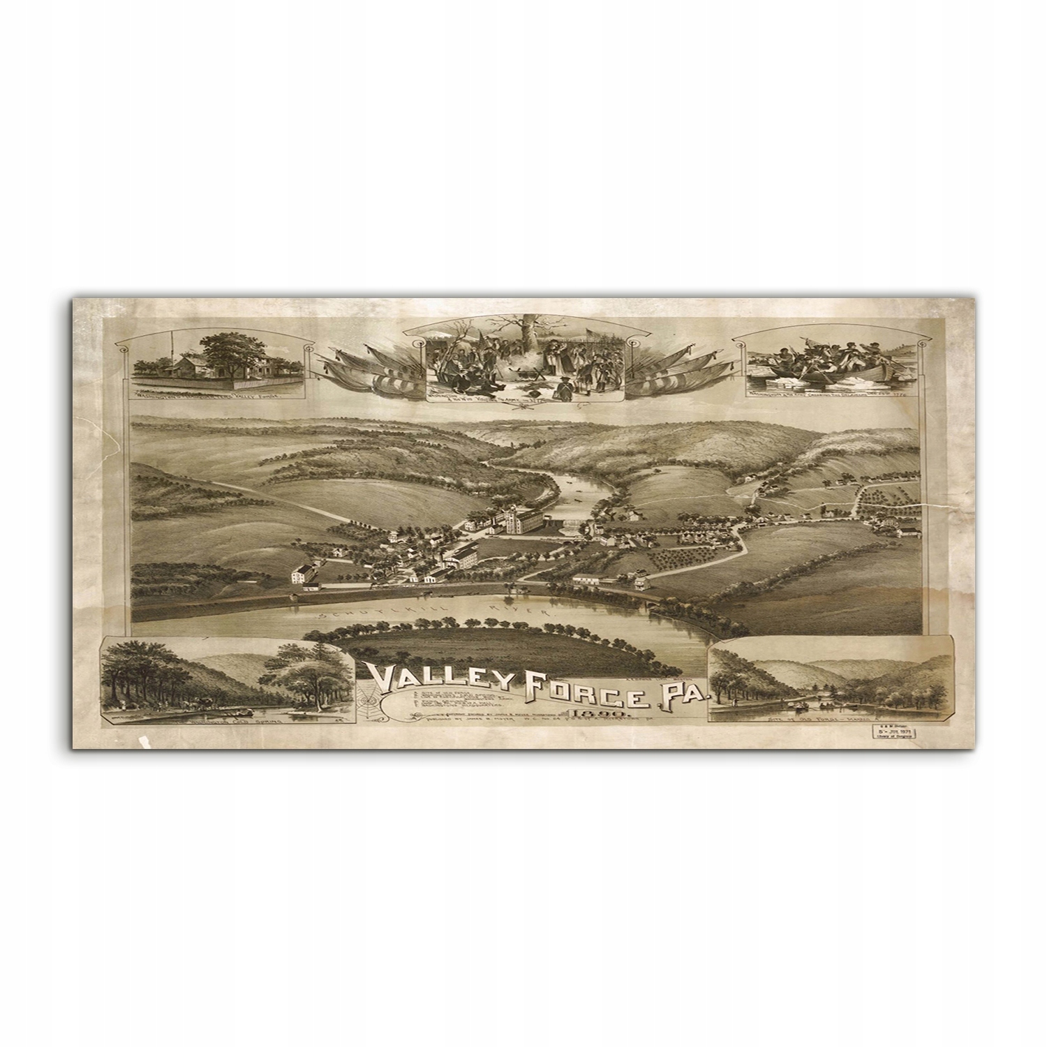 Obraz 100x50 moderný Mapa retro Vintage závesný