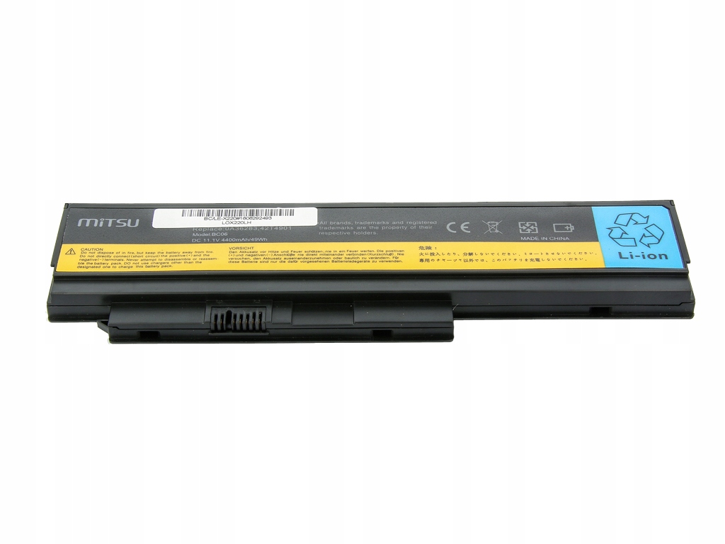 Bateria Mitsu do Lenovo X220
