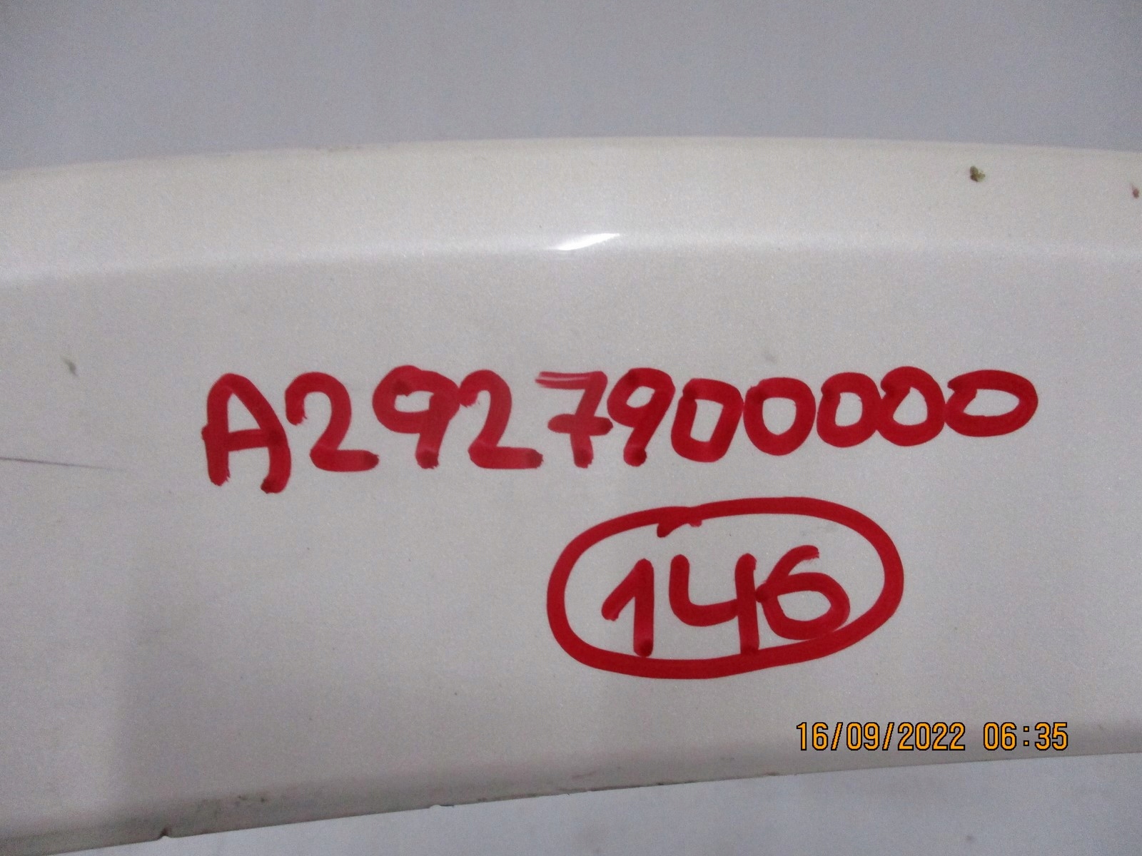 spoiler bonnet LOTKA MERCEDES A2927900000