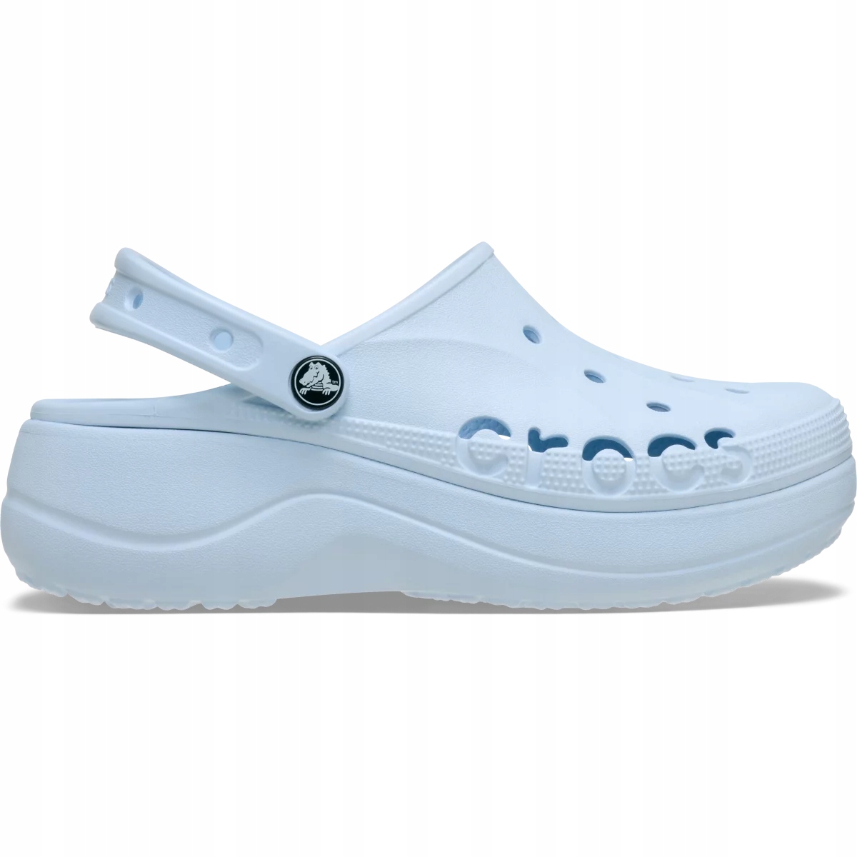 Crocs nazouváky Baya Platform Clog 34,5 w5 Mineral Blue