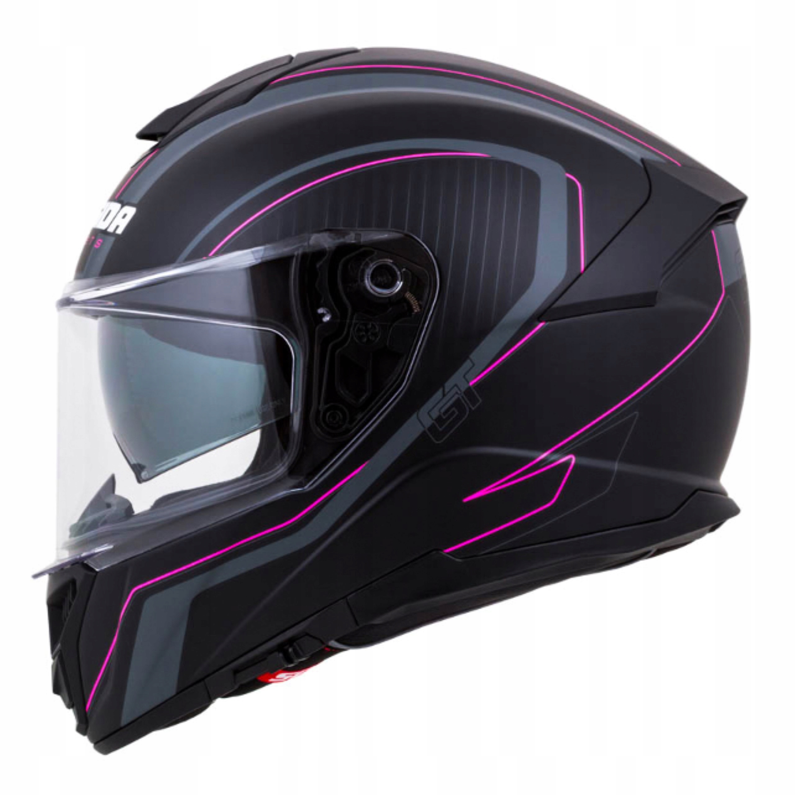 CASSIDA KASK MOTOCYKLOWY GT2 Z WŁÓKNA + PINLOCK S Typ Integralne / Pełne