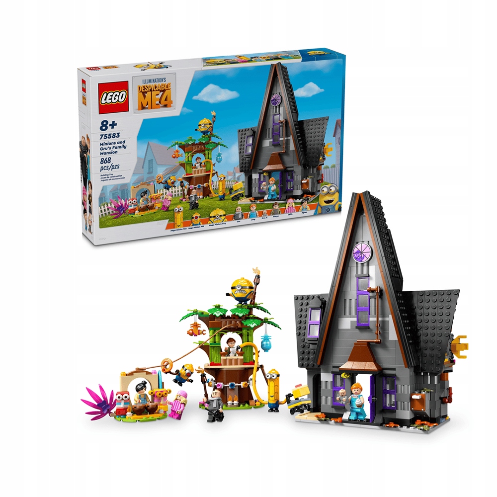 Lego 75583 Mimoni a Gruův rodinný dům