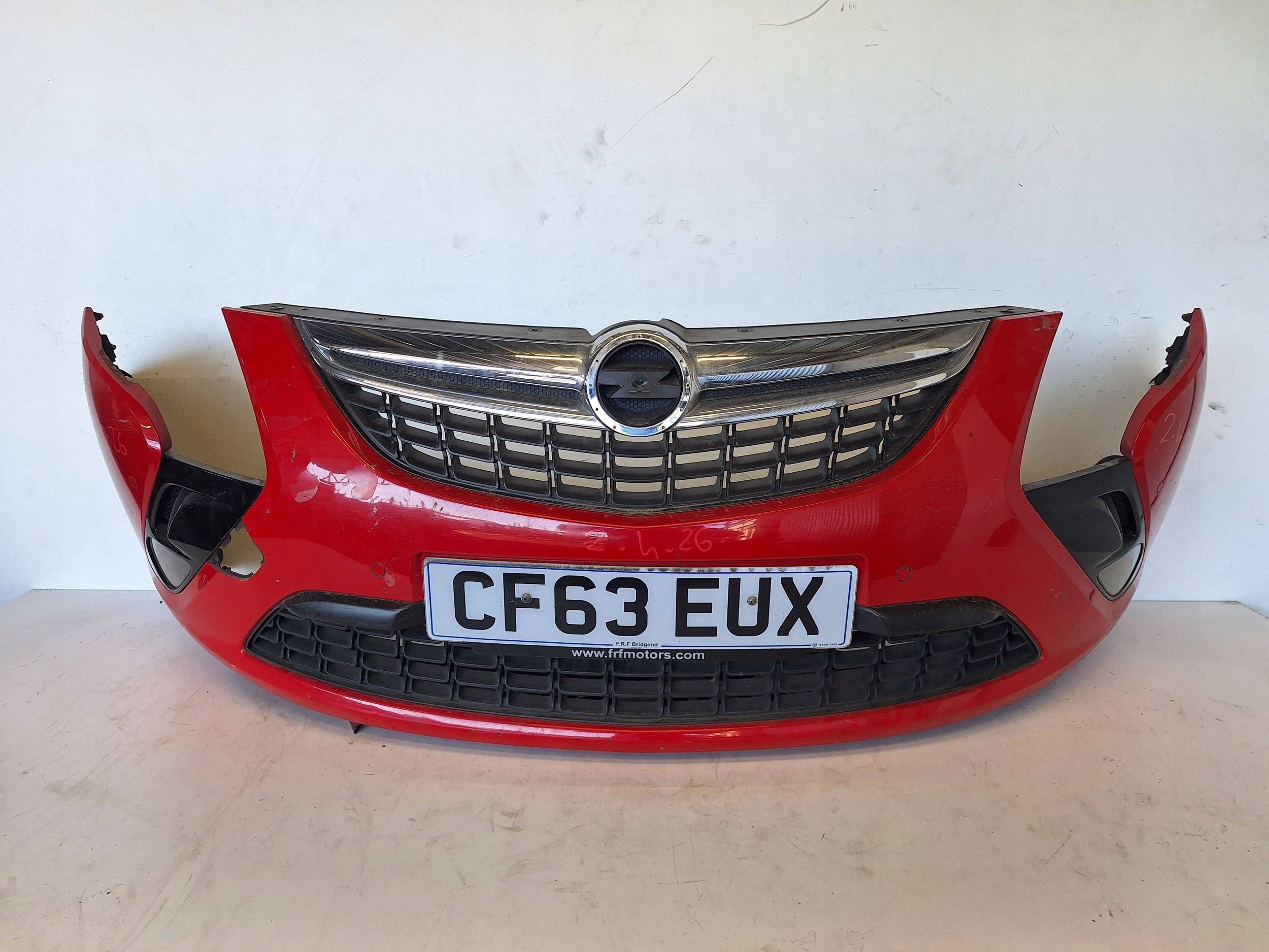 OPEL ZAFIRA C 12-16 bumper + PDC