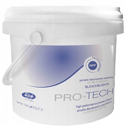 Lisap Pro-tech Bleach Lights Rozjasňovač Pudr Na Vlasy Do 7 Tónů 1000 G