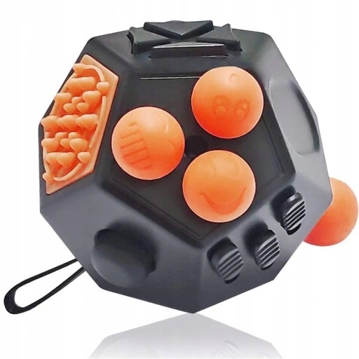 Kostka antystresowa fidget cube odstresowująca Wiek dziecka 7 lat +