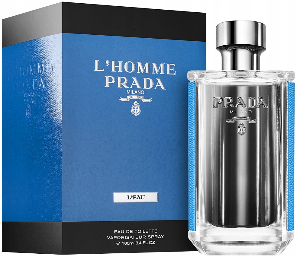 Prada L'homme L'eau Edt 100ML Toaletní voda pro muže 100 ml