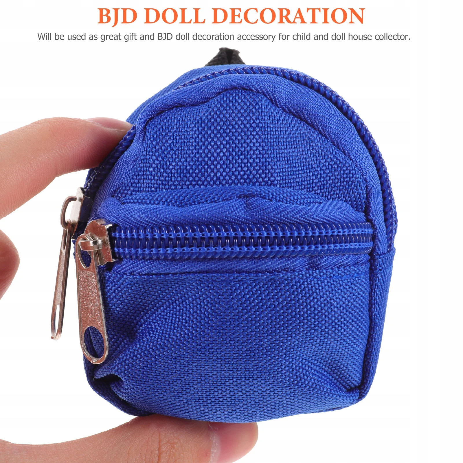 Miniaturowy model dekoracji plecaka dla lalek Kod producenta 4869161709890386489