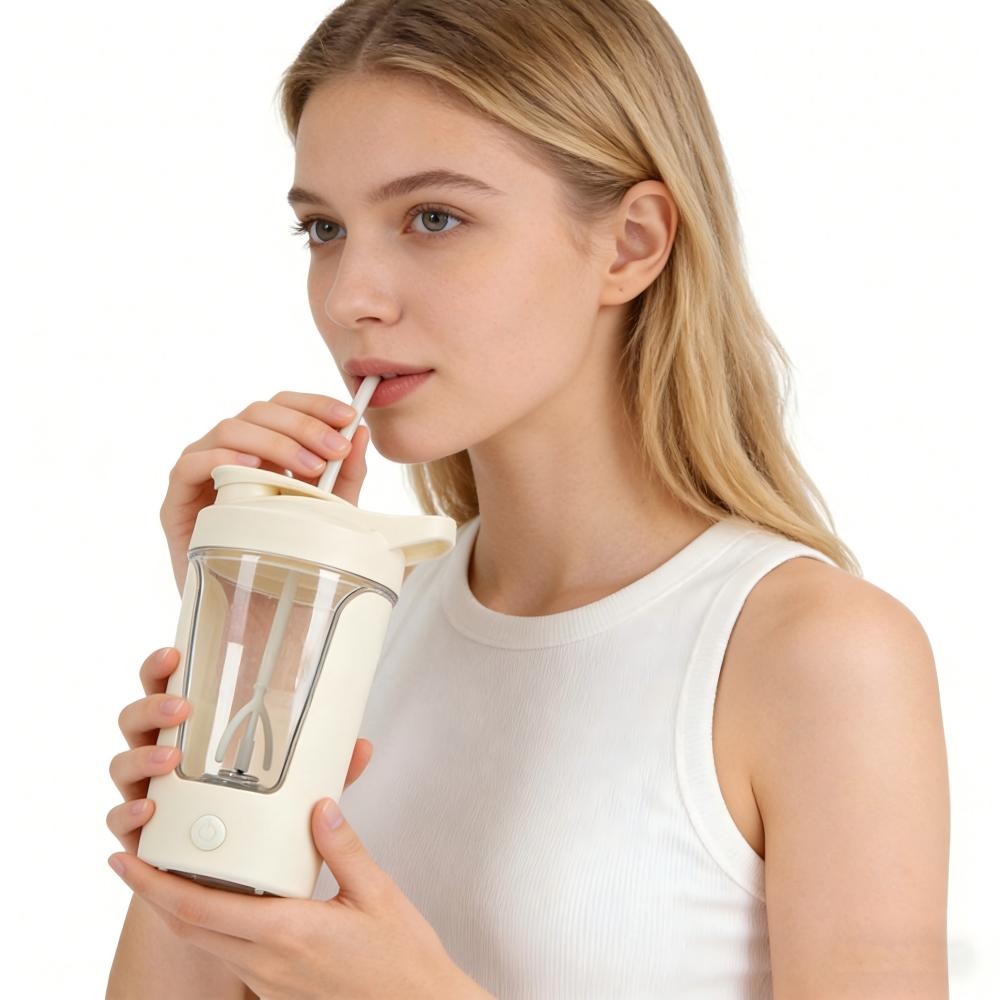 Elektryczny Shaker Do Białka Butelka 450 ML Butelka Blender Treningowy