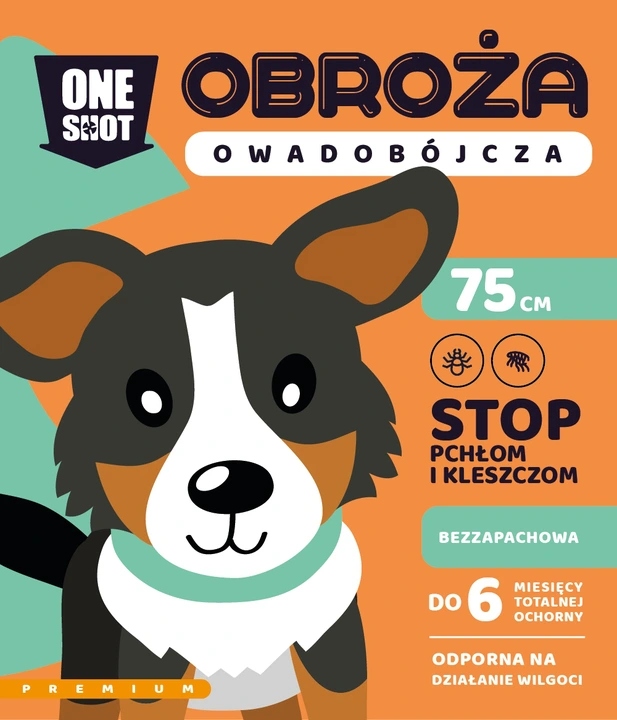 

Obroża Owadobójcza Dla Psa 75cm Anty Pchła Kleszcz