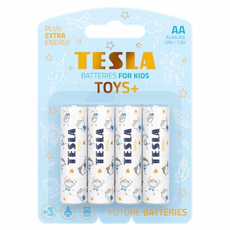 BATERIA TESLA AA TOYS+ BOY [4 SZT.]