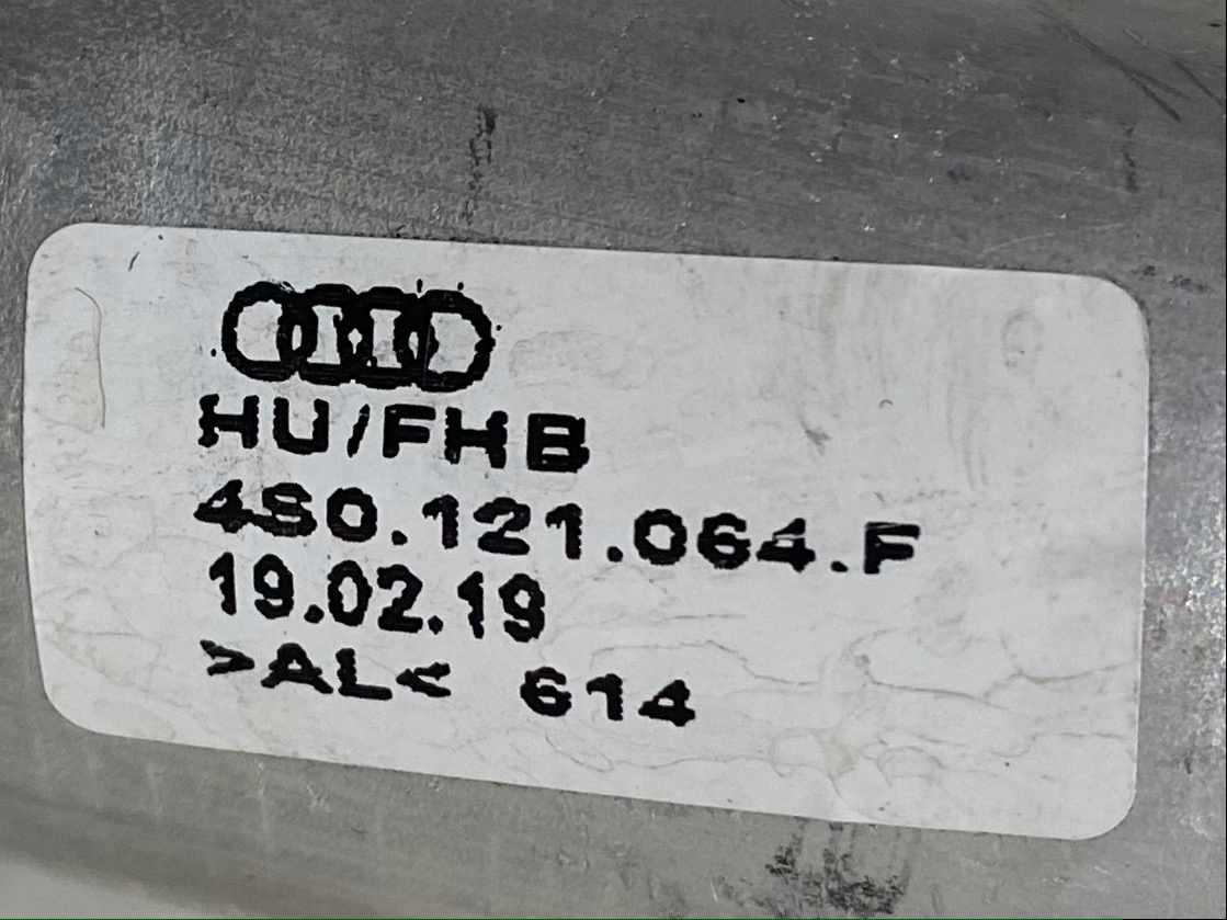 LAMBORGHINI HURACAN pipe chlodzaca 4S0121064F