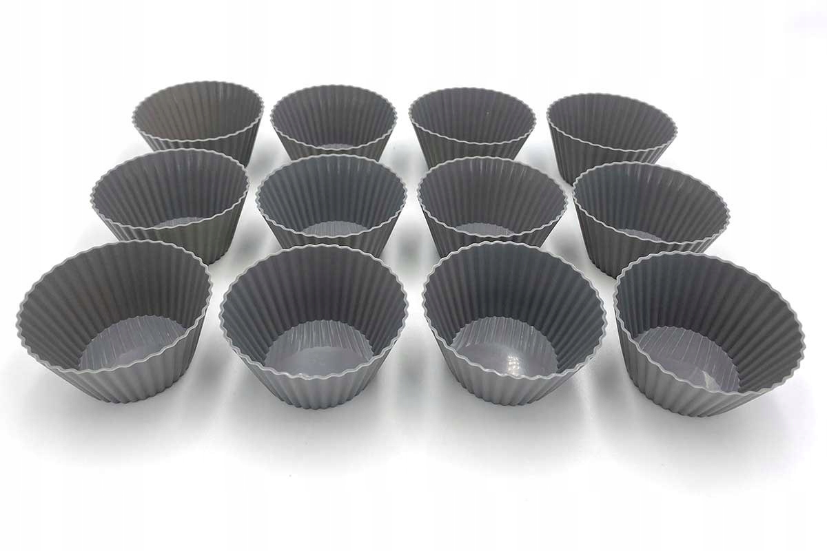 

Silikonowa Forma Do Pieczenia Muffinek Babeczek 12