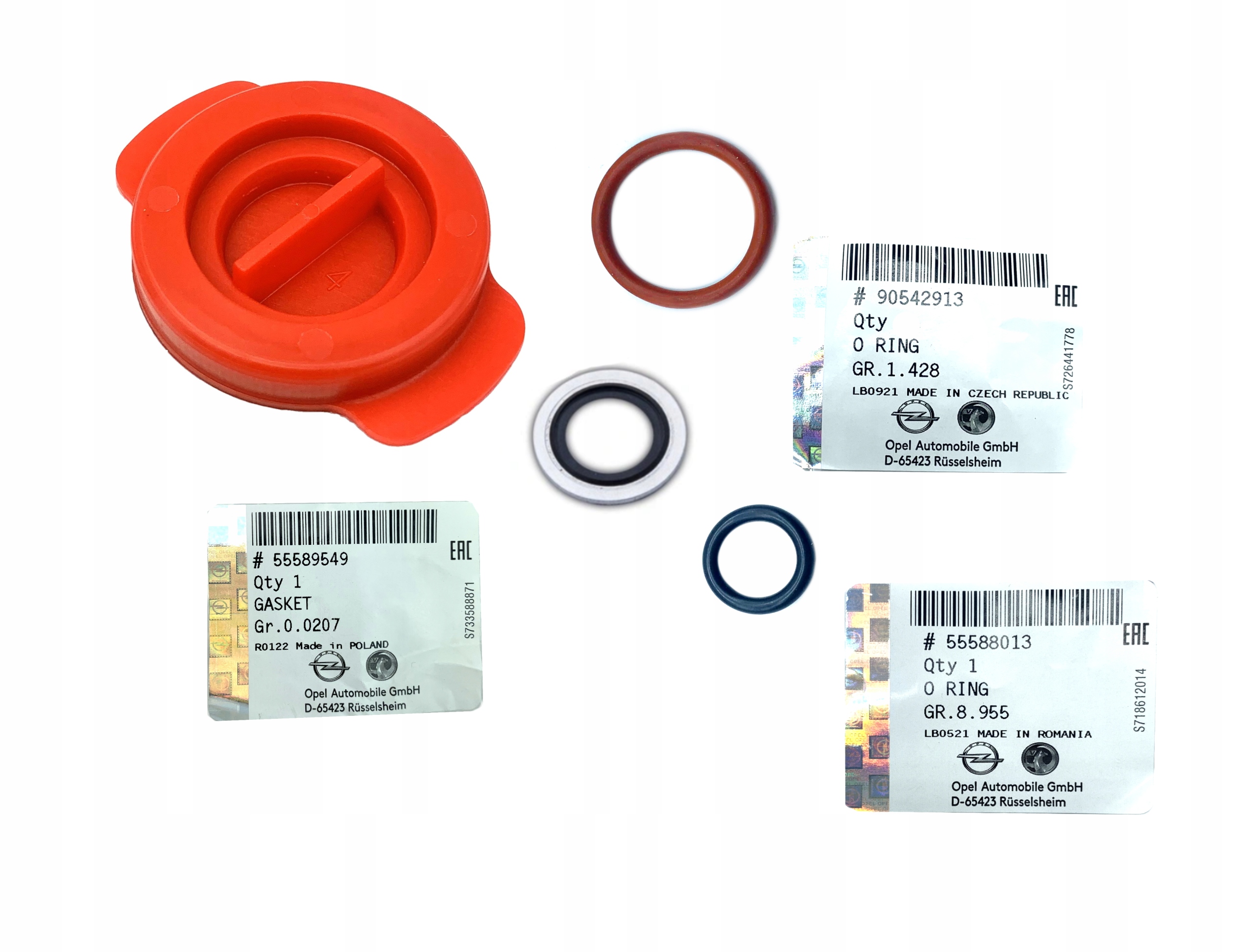 ZESTAW USZCZELKI SMOKA OPEL ASTRA INSIGNIA 2.0CDTI