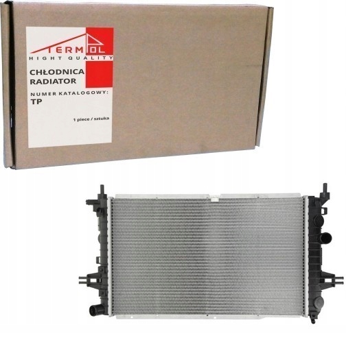 CHŁODNICA WODY OPEL ASTRA H ZAFIRA B 2.0 2.2 i 16V