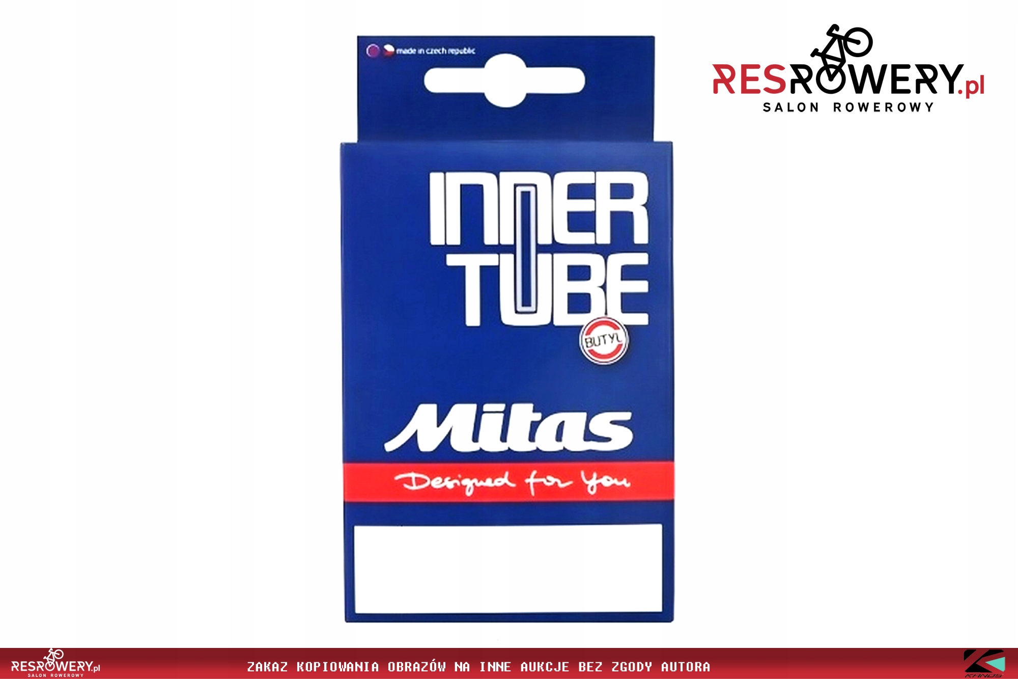 DĘTKA ROWEROWA / DO WÓZKA MITAS 10 x 1,75x2 AV35mm Kod producenta 10av35