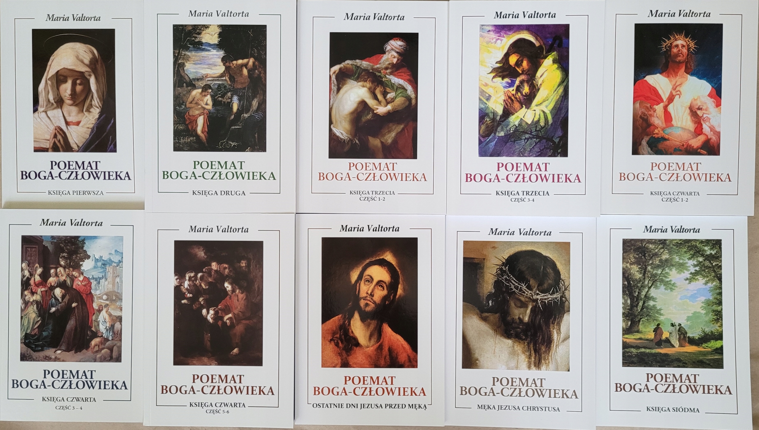 

Poemat Boga Człowieka Maria Valtorta komplet
