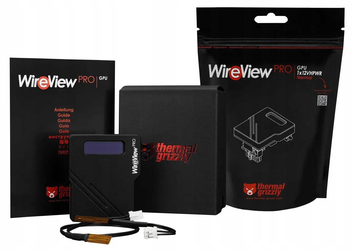 Thermal Grizzly WireView Pro GPU - Monitor Energetyczny 12VHPWR