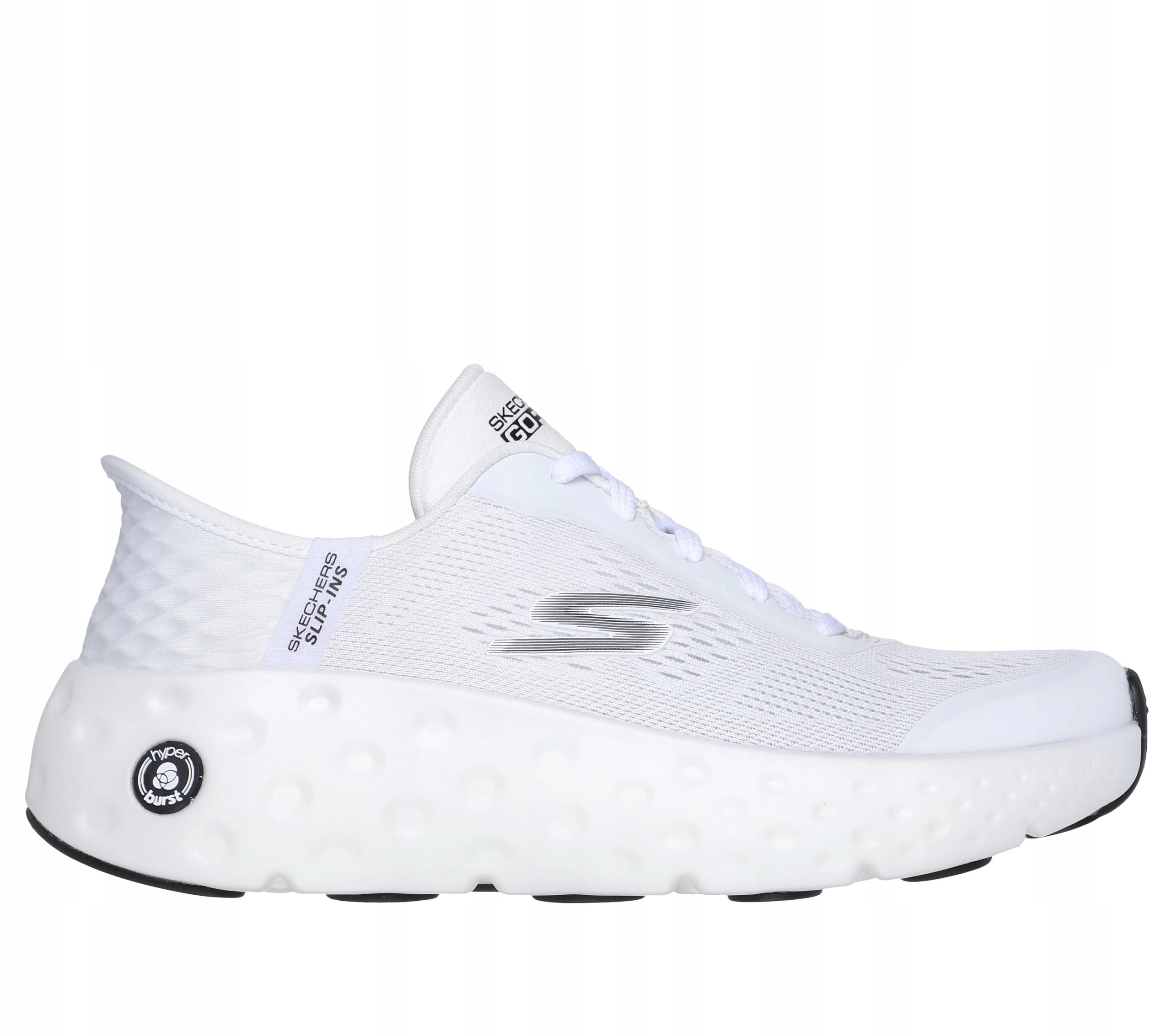 Dámské boty Skechers Slip-ins: Max Cushioning Hyper Craze bílé 129281 W