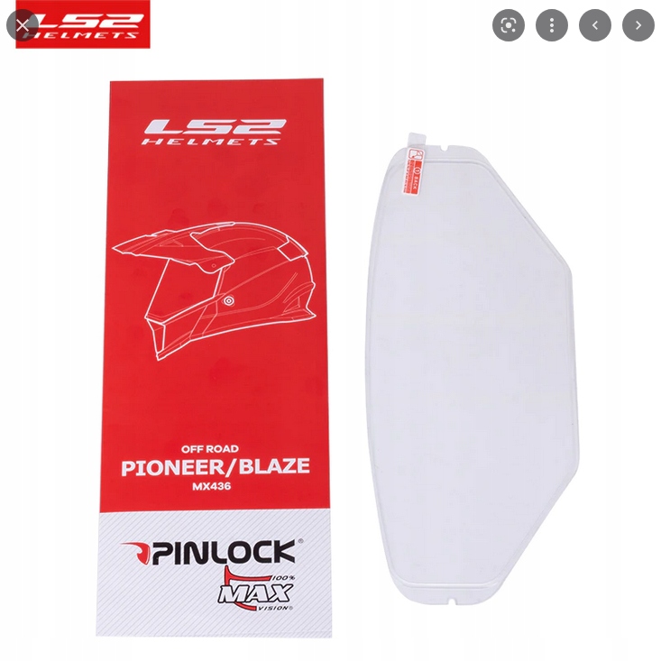 

Pinlock Anti-Fog do kasków LS2 MX436 Pioneer