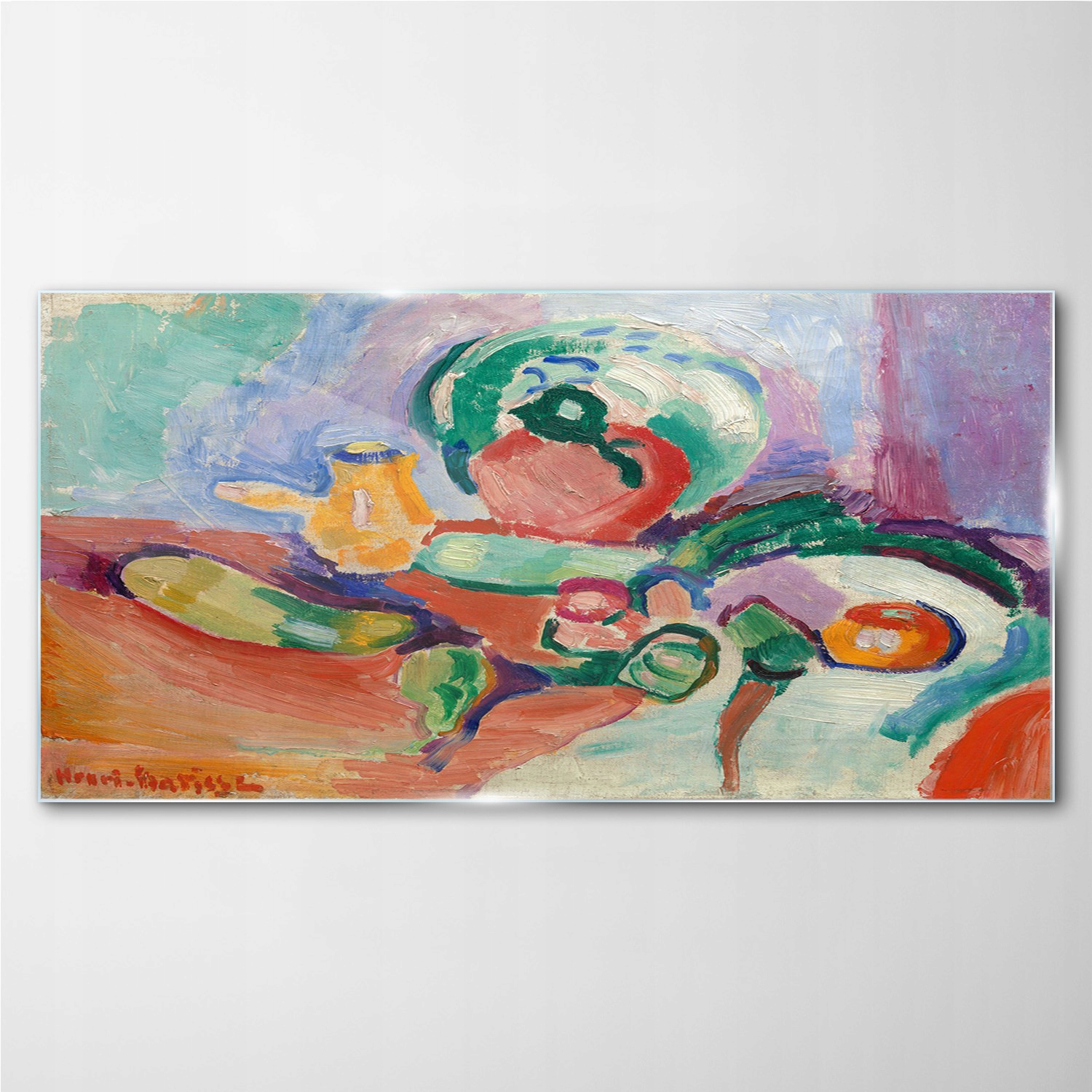 

Szklany obraz Martwa natura z warzywami 140x70 cm