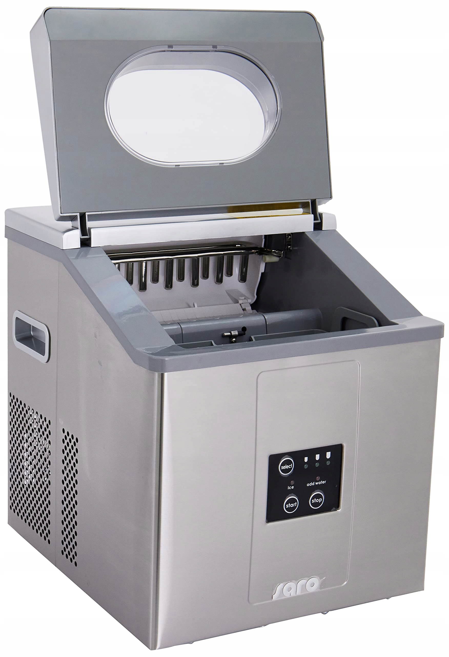 SARO EB 15 Kostkarka Do Lodu 15kg 24h 230V 3 Rozmiary Kostek — miniatura 3