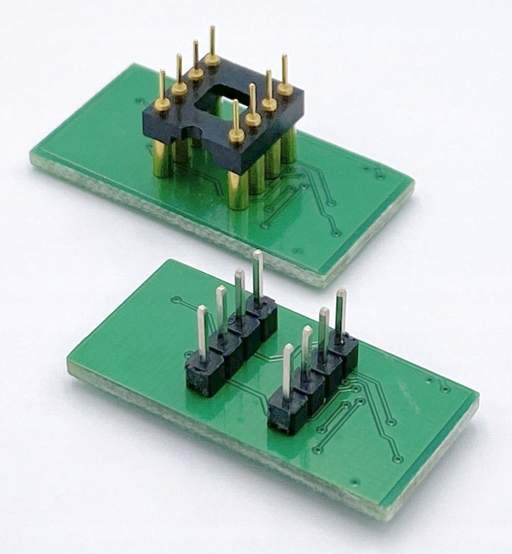 Adapter 2x BGA24 + WLCSP16(8) -> DIP8 simple Model 4403