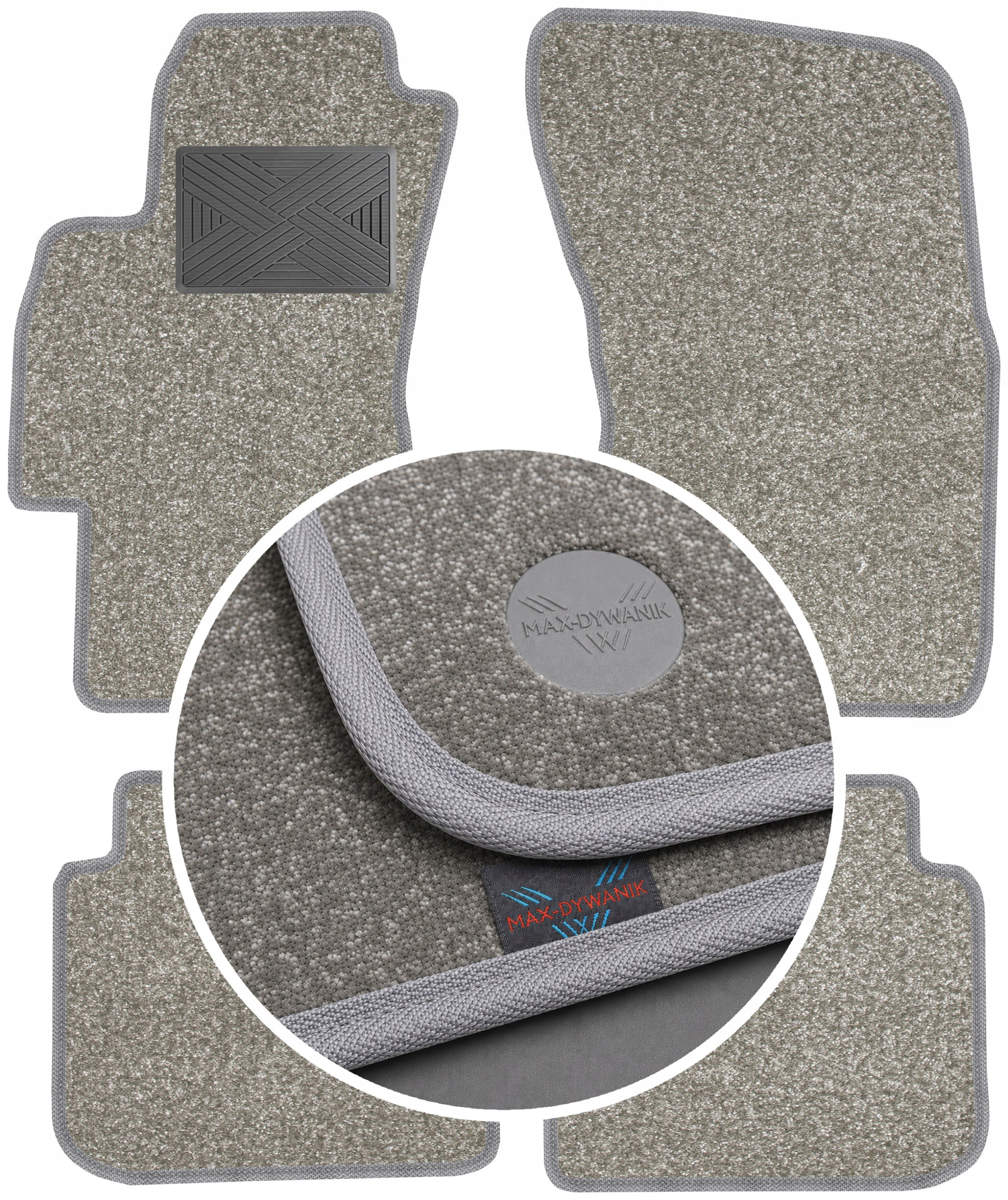 Subaru Impreza III 2007-2011 Koberce do auta Perl-Line 12 mm