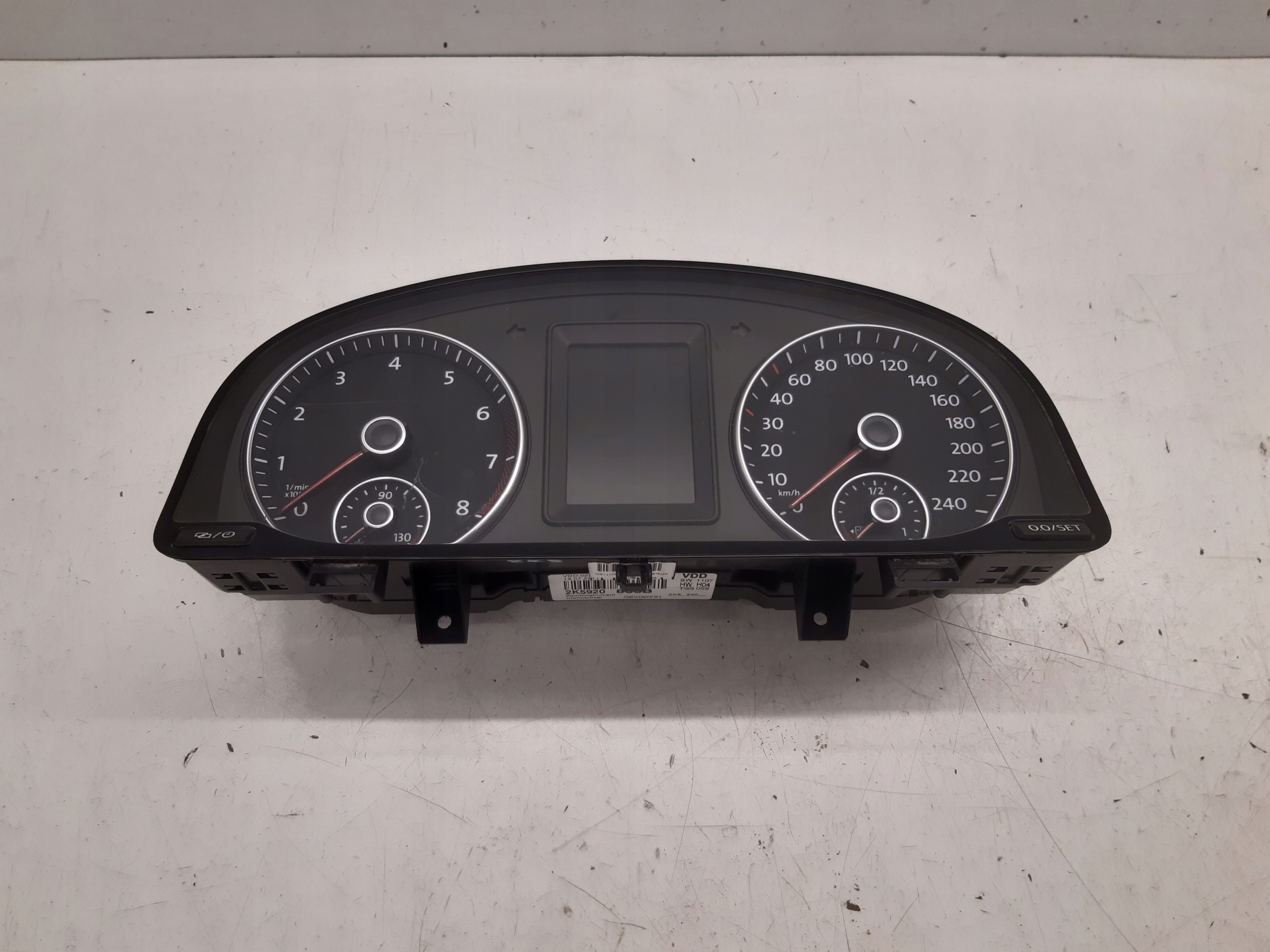 dials 2K5920866B VW Caddy IV 2K5 1,2 TSI