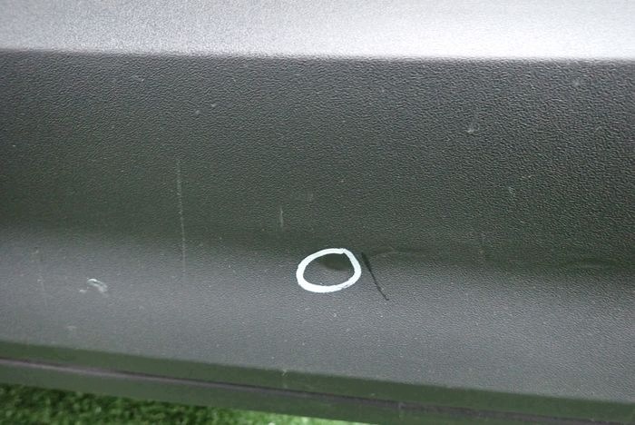 AUDI Q2 LIFT 20- bumper rear rear part