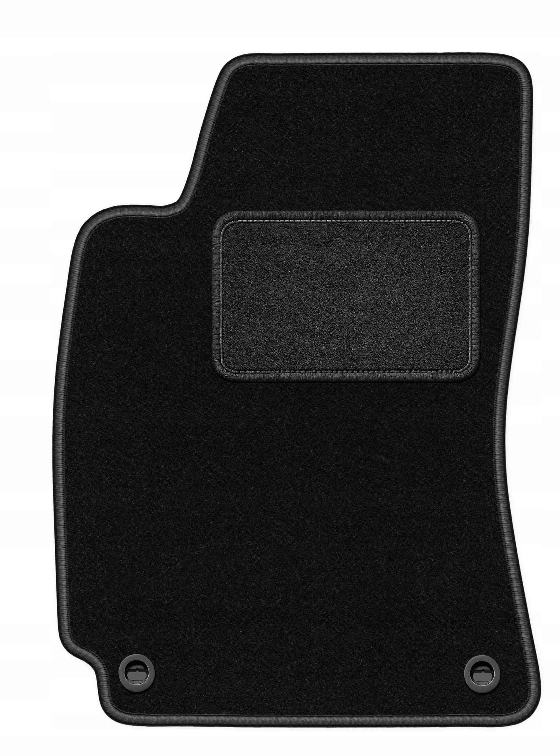 Dywanik welurowy kierowcy do Skoda Superb I 2001-2008 Lux czarny