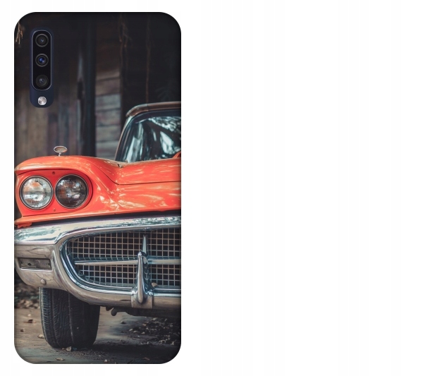 

Etui pokrowiec Samsung Galaxy A50 Samochód vintage