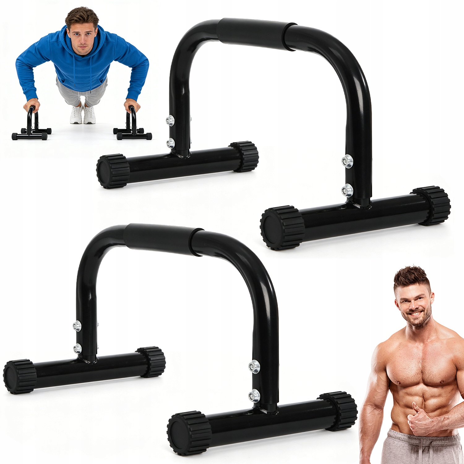 Protiskluzové Podpěry Na Kliky Push Up Bars Přenosné, Vysoká Nosnost