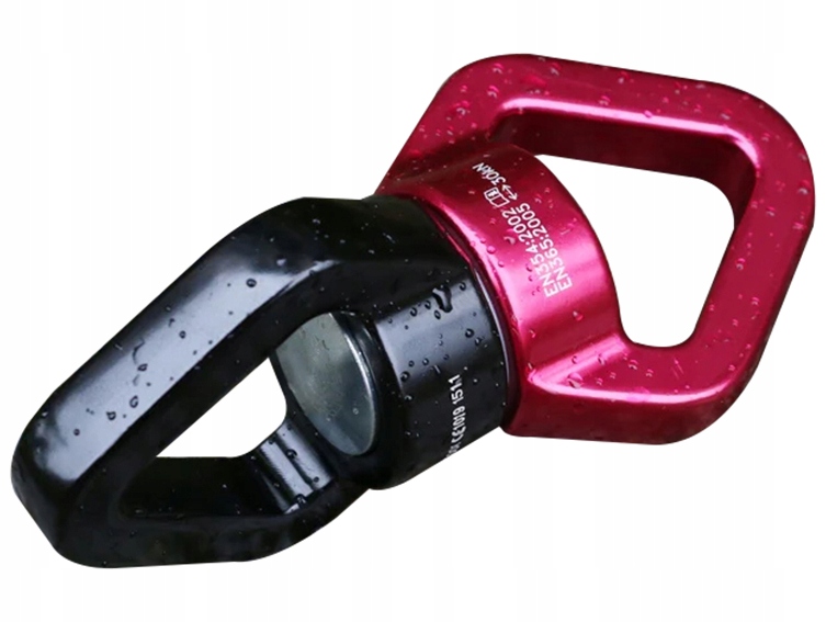 Anodowany Krętlik Obrotowy 3000 Kg Z Łożyskiem Aerial Joga Wspinaczka