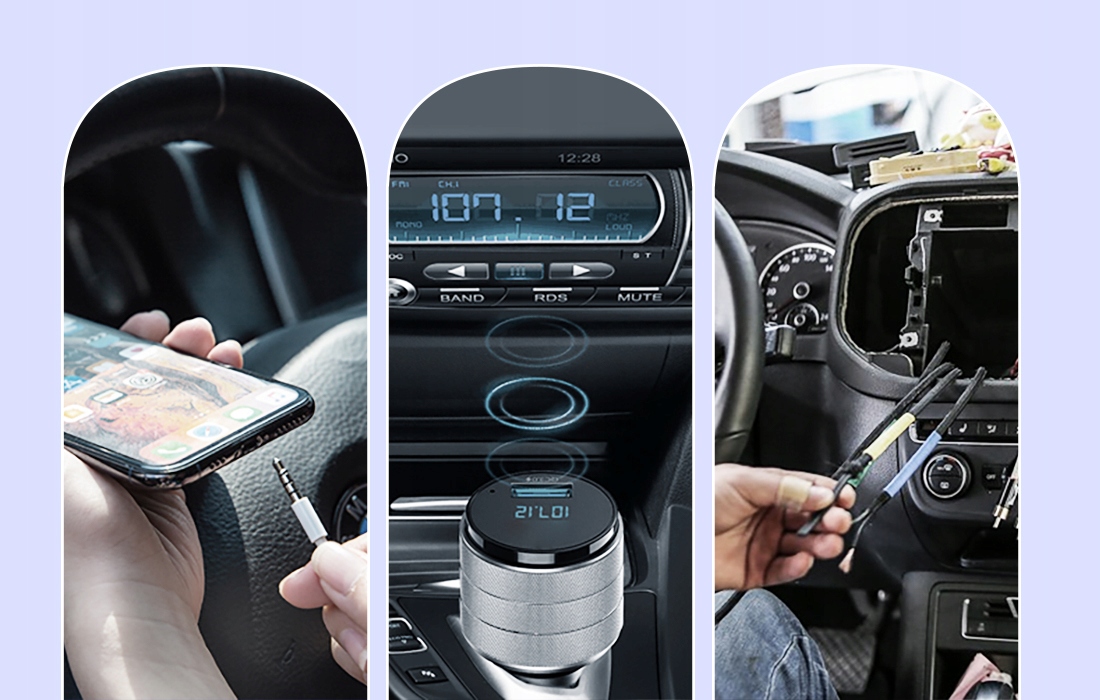 Адаптер аудио Bluetooth 5.0 UGREEN CM309 USB, AUX Дополнительные функции встроенный микрофон
