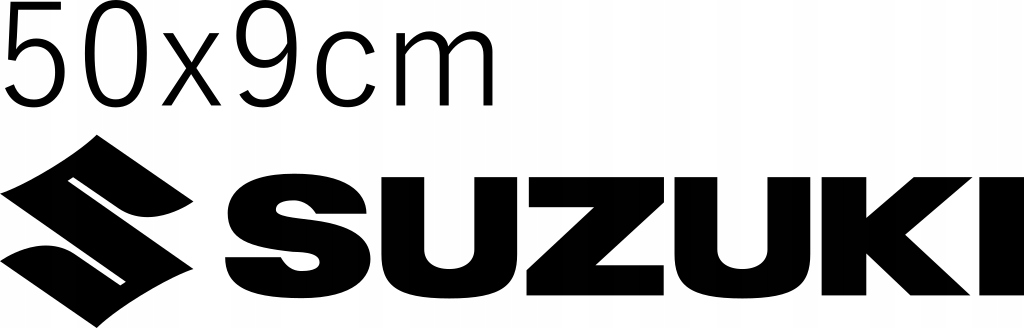 

Naklejka na samochód Suzuki 50x9cm
