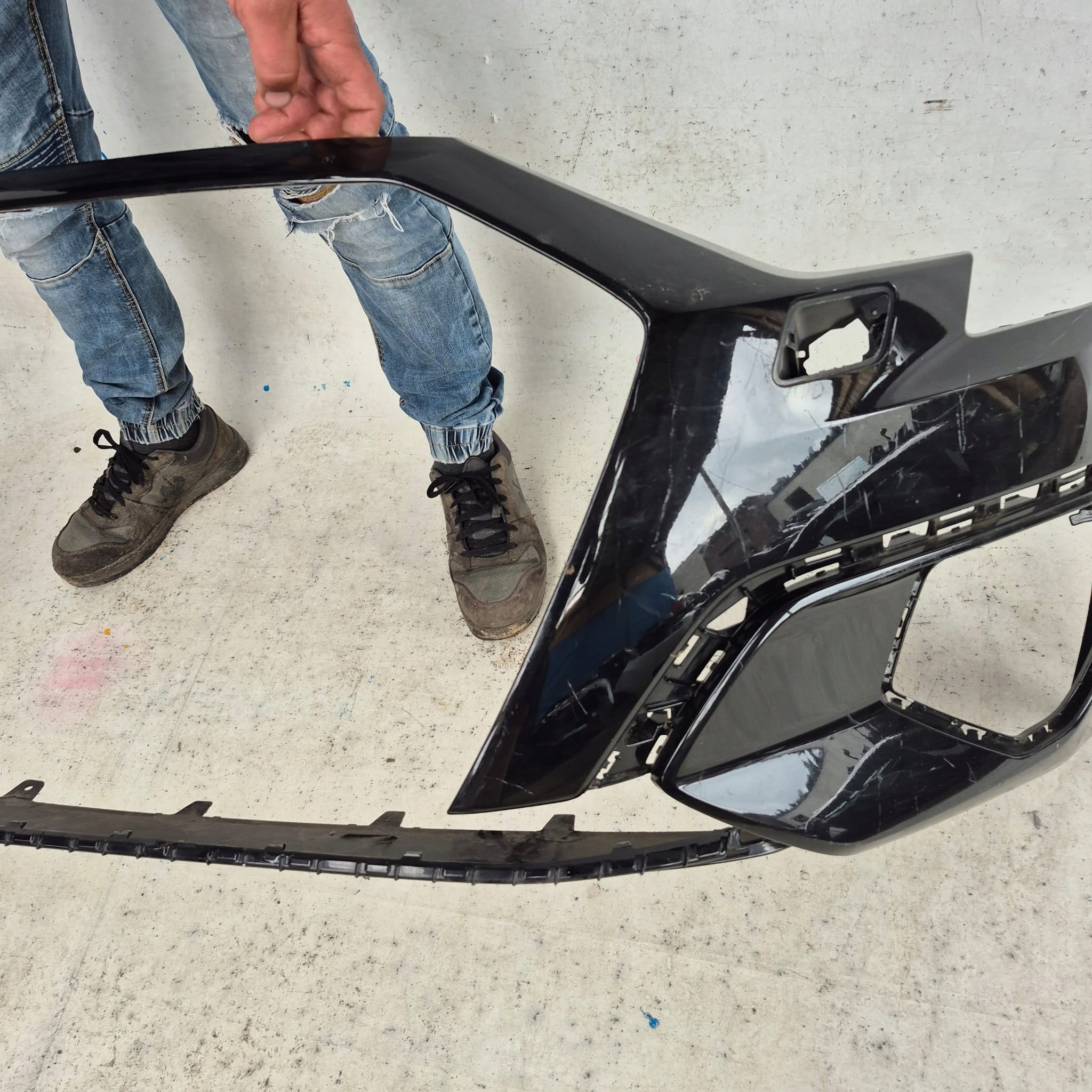 AUDI A3 IV 4 8Y 20-24 bumper front front washer
