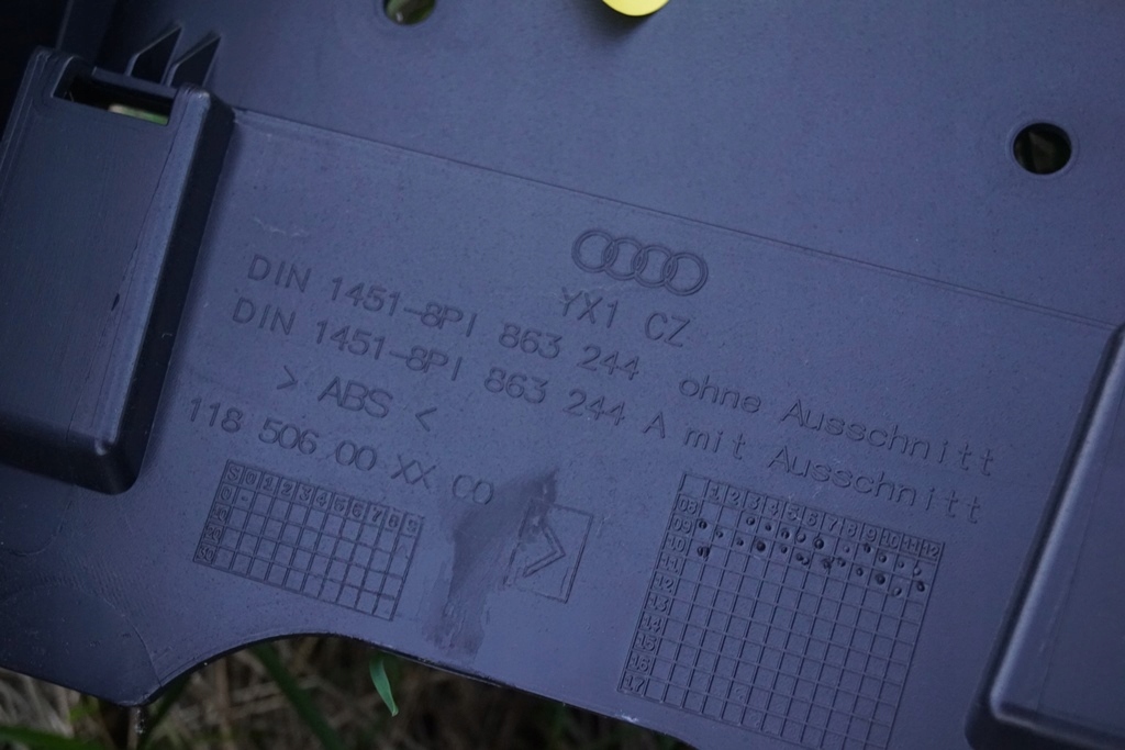 тунель середина Audi A3 8P 8P1863244