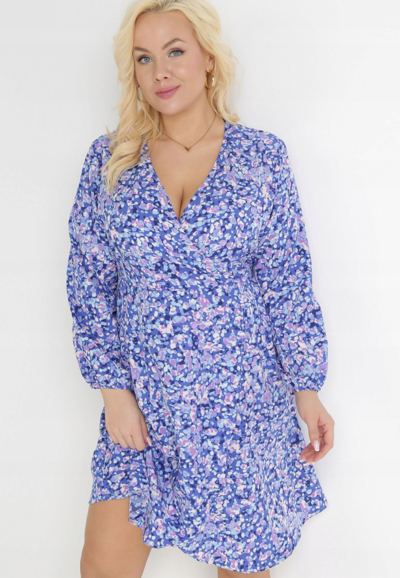Born2Be Tmavě modrá dámská Šaty 4XL Kopertová