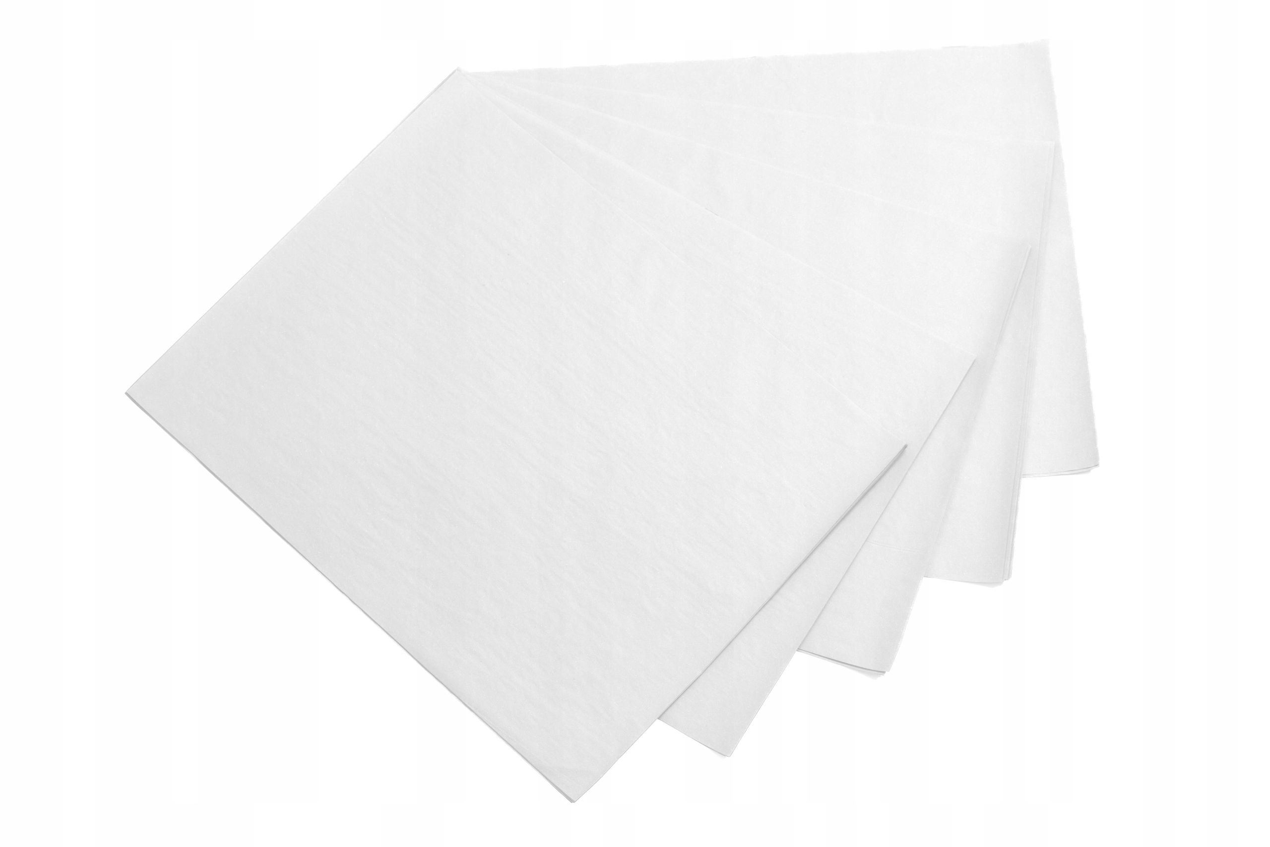 Biała bibuła gładka do pakowania 38x50cm