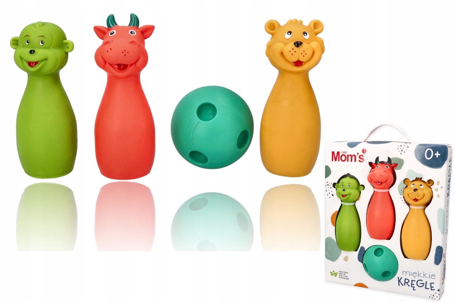 

Miękkie Kręgle Sensoryczne Rubberky Hencz Toys