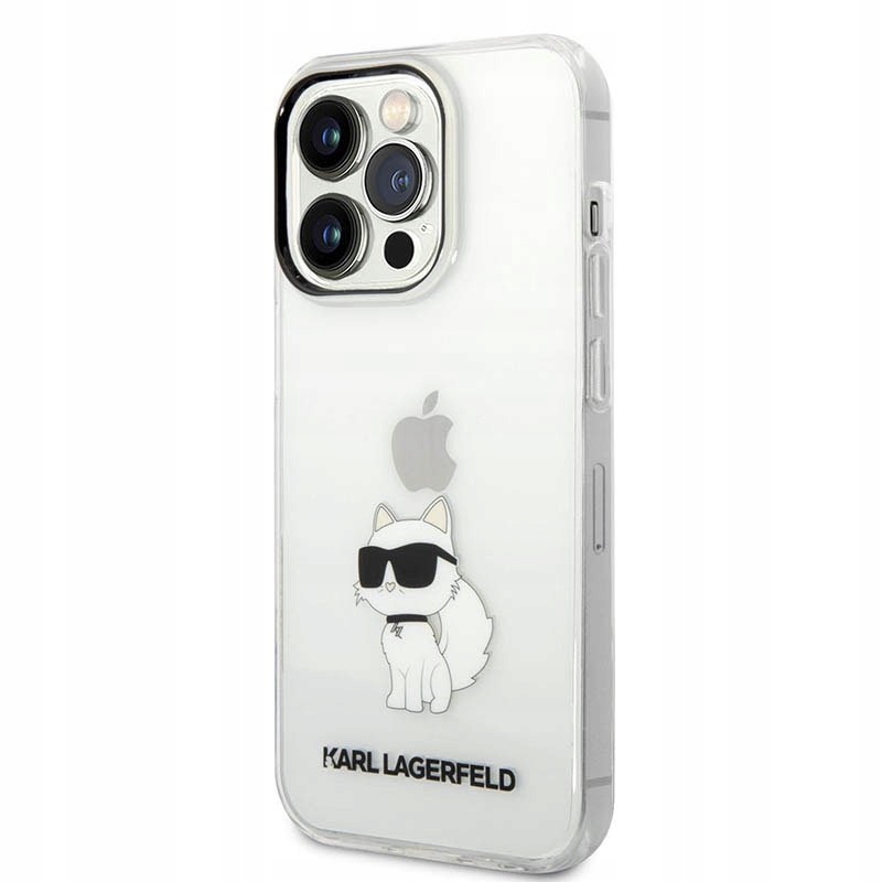 Karl Lagerfeld – Pouzdro pro iPhone 14 Pro Max (průhledný)