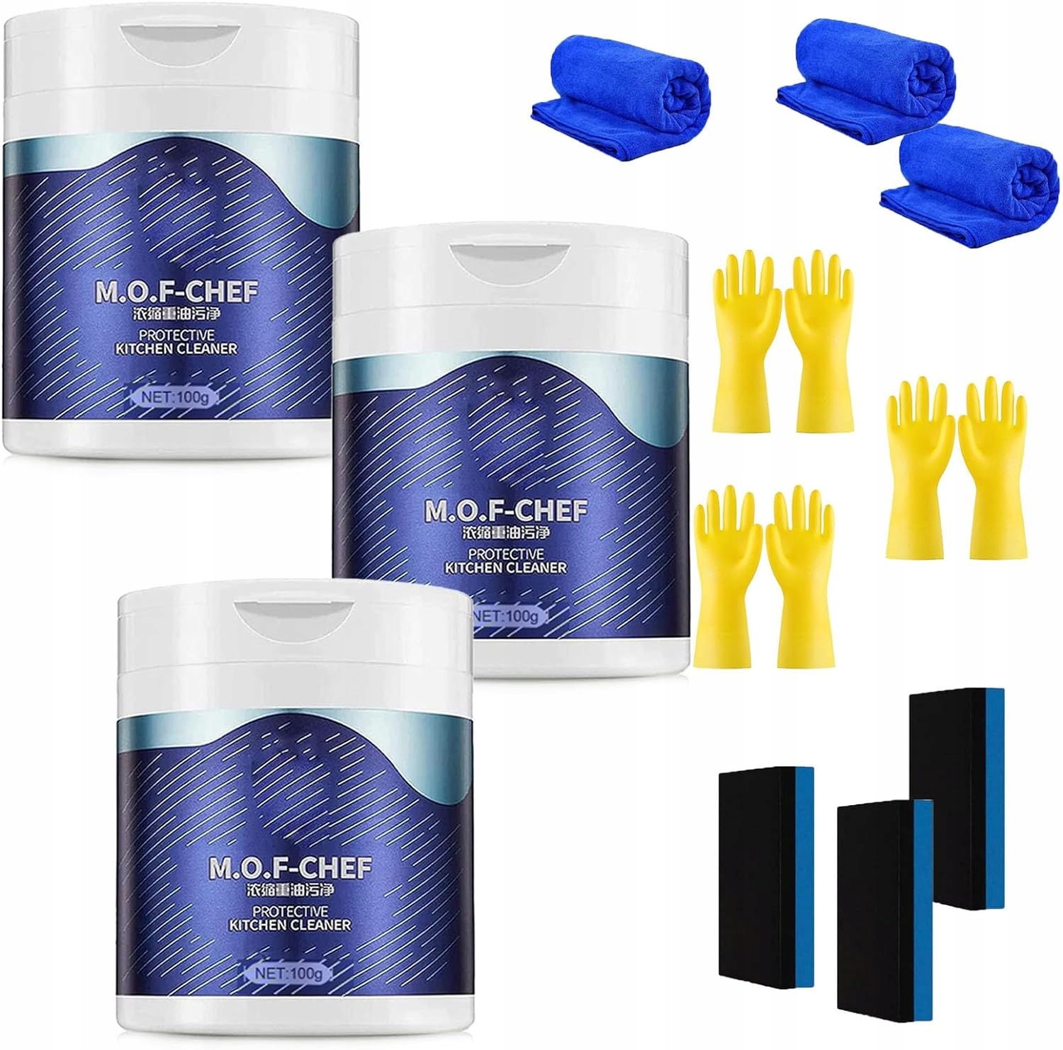 Mof Chef Cleaning Powder By Chano, Chano Mof Chef, Mof Chef Cleaner